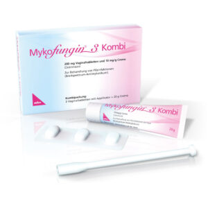 Mykofungin 3 Kombi 200mg Vaginaltabletten+ 10mg/g Creme