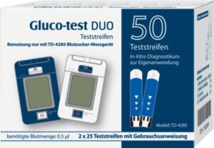 GLUCO TEST DUO Teststreifen