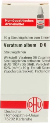 VERATRUM ALBUM D 6 Globuli