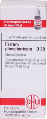 FERRUM PHOSPHORICUM D 30 Globuli
