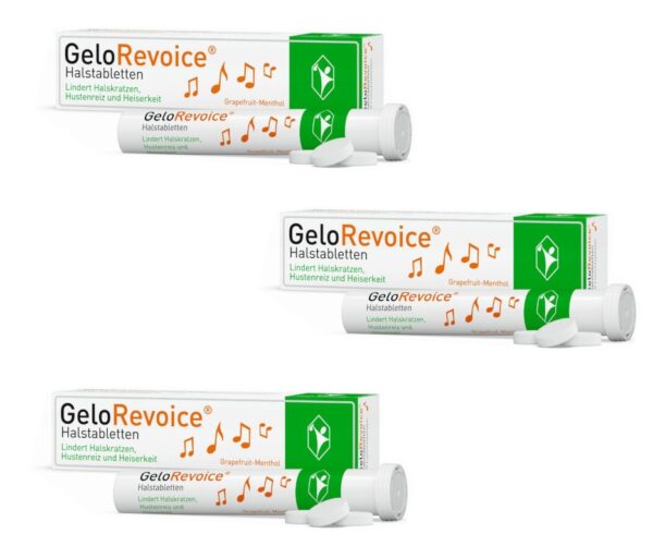GeloRevoice Grapefruit-Menthol 3er Set (3x20 Stk.)