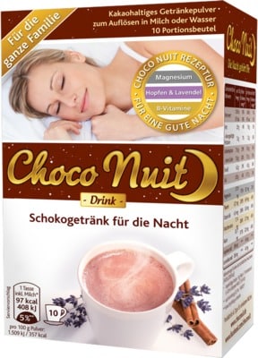 CHOCO NUIT Gute-Nacht-Schokogetränk Pulver