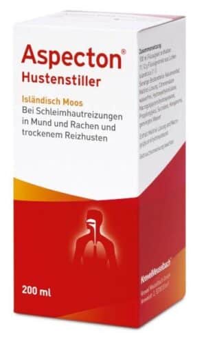 ASPECTON Hustenstiller Isländisch Moos Saft