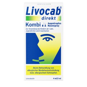 Livocab direkt Kombi: Nasenspray und Augentropfen