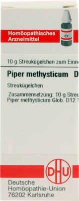 PIPER METHYSTICUM D 12 Globuli