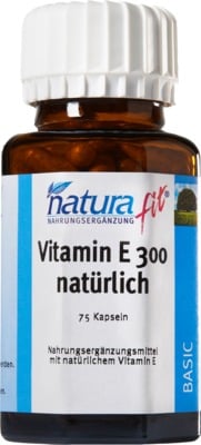 NATURAFIT Vitamin E 300 natürlich Kapseln