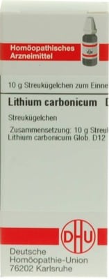 LITHIUM CARBONICUM D 12 Globuli