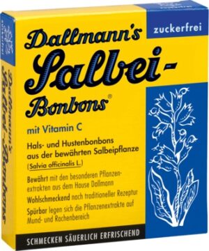 DALLMANN'S Salbei-Bonbons zuckerfrei