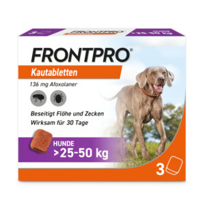 FRONTPRO Kautabletten Hunde >25 - 50kg