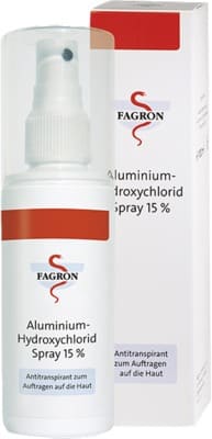 ALUMINIUM HYDROXYCHLORID Spray 15% Fagron