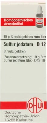 SULFUR JODATUM D 12 Globuli