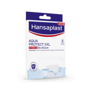 Hansaplast AQUA PROTECT XXL STERILE 8 x 10 cm