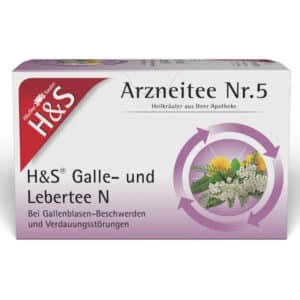 H&S Arzneitee Galle- und Lebertee N