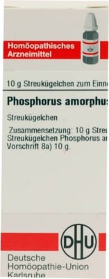 PHOSPHORUS AMORPHUS D 12 Globuli
