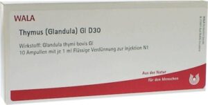 WALA Thymus Glandula GL D 30 Ampullen