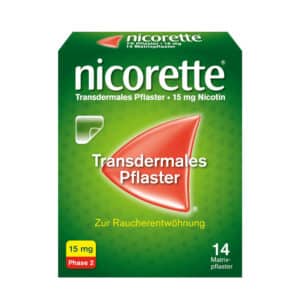 nicorette® Nikotinpflaster mit 15 mg Nikotin