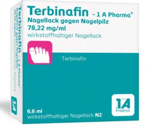 Terbinafin 1A Nagellack gegen Nagelpilz 78