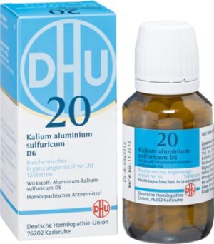 DHU Schüssler-Salz Nr. 20 Kalium aluminium sulfuricum D6 Tabletten