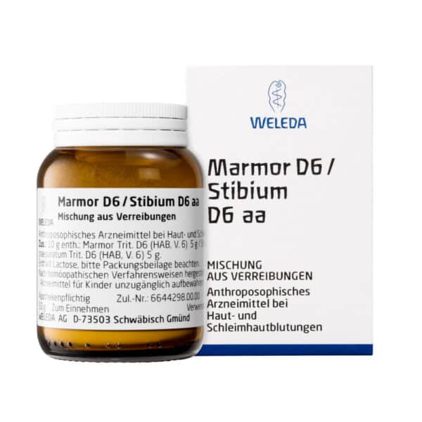 MARMOR D 6 / STIBIUM D 6 aa Trituration