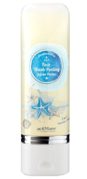 actiMare Face Wash-Peeling Jojoba Perlen