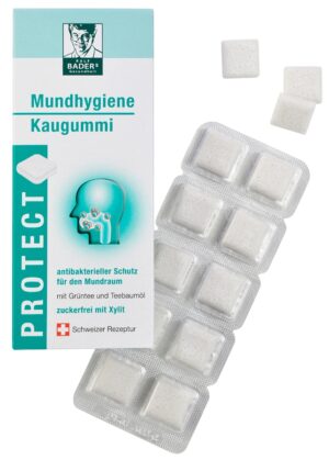 BADERS Protect Mundhygiene Kaugummi