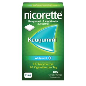 nicorette® Kaugummi 2mg whitemint