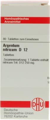 ARGENTUM NITRICUM D 12 Tabletten