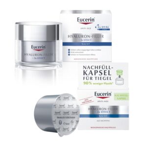 Eucerin HYALURON-FILLER 3x EFFECT NACHT + Nachfüllkapsel