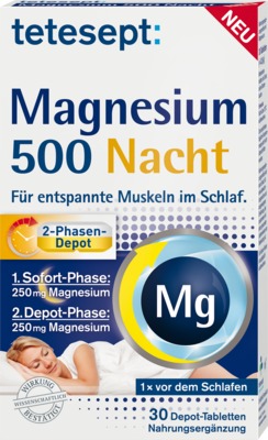 TETESEPT Magnesium 500 Nacht