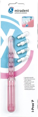 MIRADENT Spitzbürsten-Kit I-Prox P tra.pink 1H.4B.