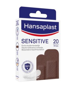 Hansaplast SENSITIVE 20 Strips Dunkel