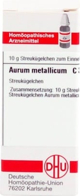 AURUM METALLICUM C 30 Globuli