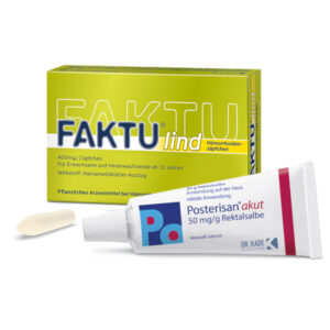 FAKTU lind Hämorrhoidenzäpfchen & Posterisan akut Set