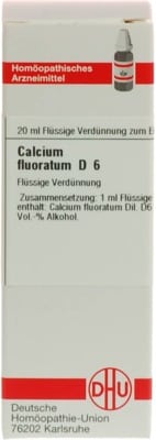 CALCIUM FLUORATUM D 6 Dilution