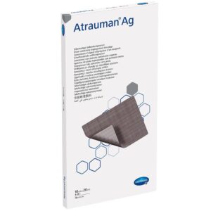 ATRAUMAN Ag 10x20 cm steril Kompressen