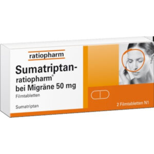 Sumatriptan ratiopharm bei Migräne 50 mg