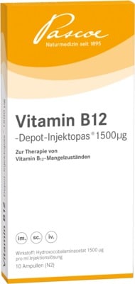 Vitamin B12 Depot-Injektopas 1500µg