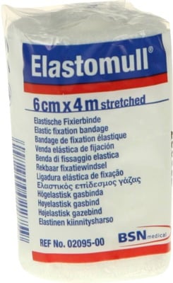 Elastomull 6cmx4m streched Elastische Fixierbinde