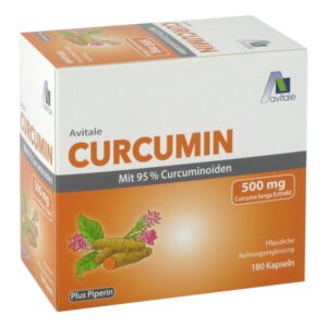 Avitale CURCUMIN 500 mg mit 95% Curcuminoiden