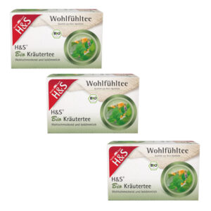 H&S Wohlfühltee Bio Kräutertee 3er Set