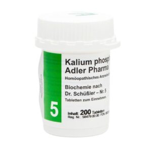 Kalium phosphoricum D6  Adler Pharma Biochemie nach Dr. Schüßler Nr.5