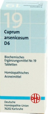 DHU Schüssler-Salz Nr. 19  Cuprum arsenicosum D 6 Tabletten