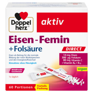 Doppelherz aktiv Eisen-Femin + Folsäure