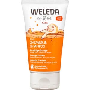 WELEDA Kids 2in1 Shower & Shampoo fruchtige Orange