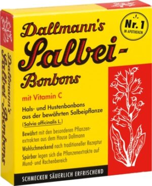 Dallmann´s Salbei-Bonbons mit Vitamin C