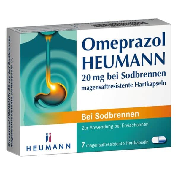 Omeprazol HEUMANN 20mg bei Sodbrennen