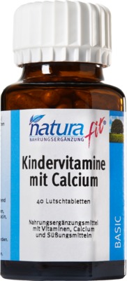 NATURAFIT Kindervitamine m.Calcium