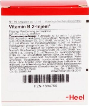 VITAMIN B2 Injeel Ampullen