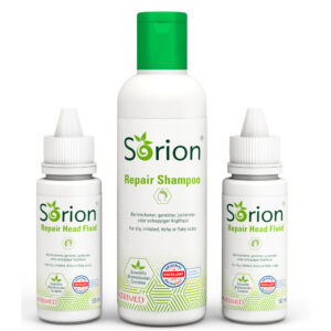 Sorion Repair Shampoo & 2x Sorion Repair Head Fluid
