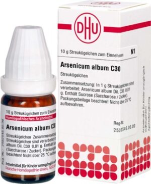 ARSENICUM ALBUM C 30 Globuli